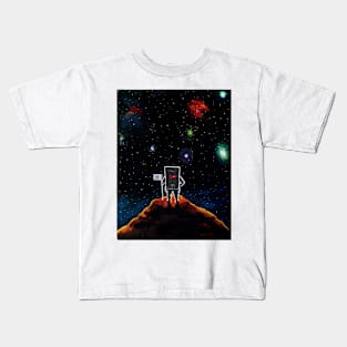 Explorer Above the Dust and Clouds Kids T-Shirt